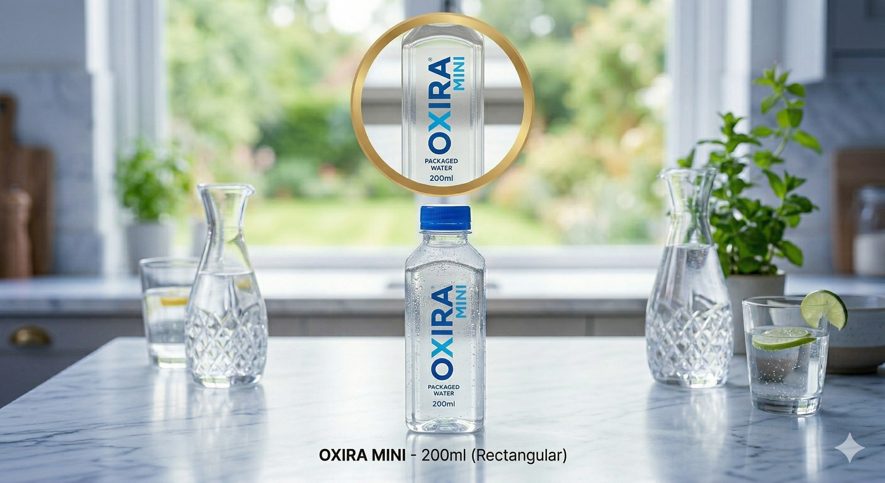 Oxira 200ml Water Bottle